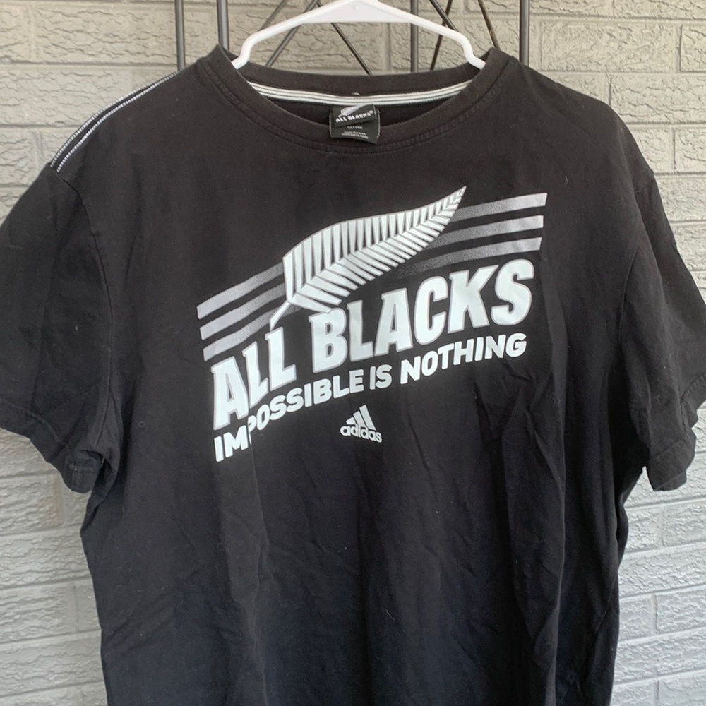 Adidas - New Zealand All Blacks Supporter T Shirt